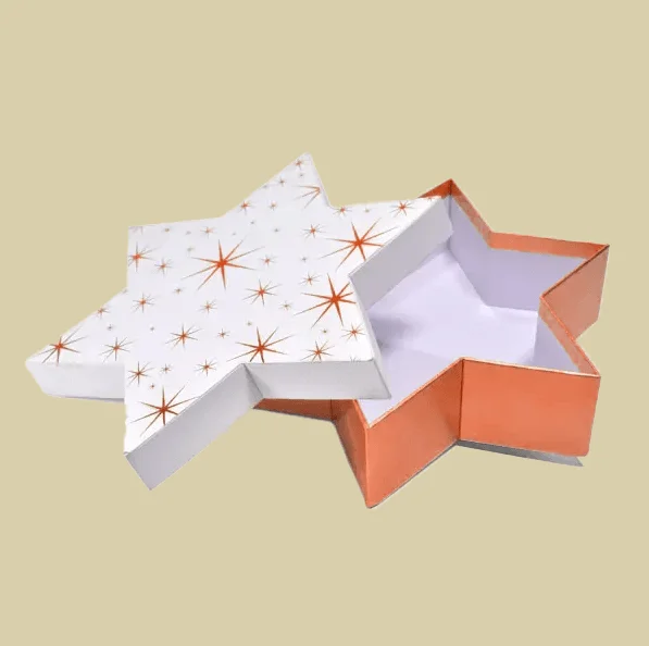 Custom star shape box