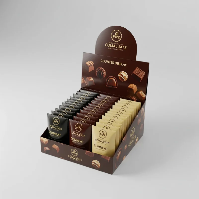 custom chocolate display boxes