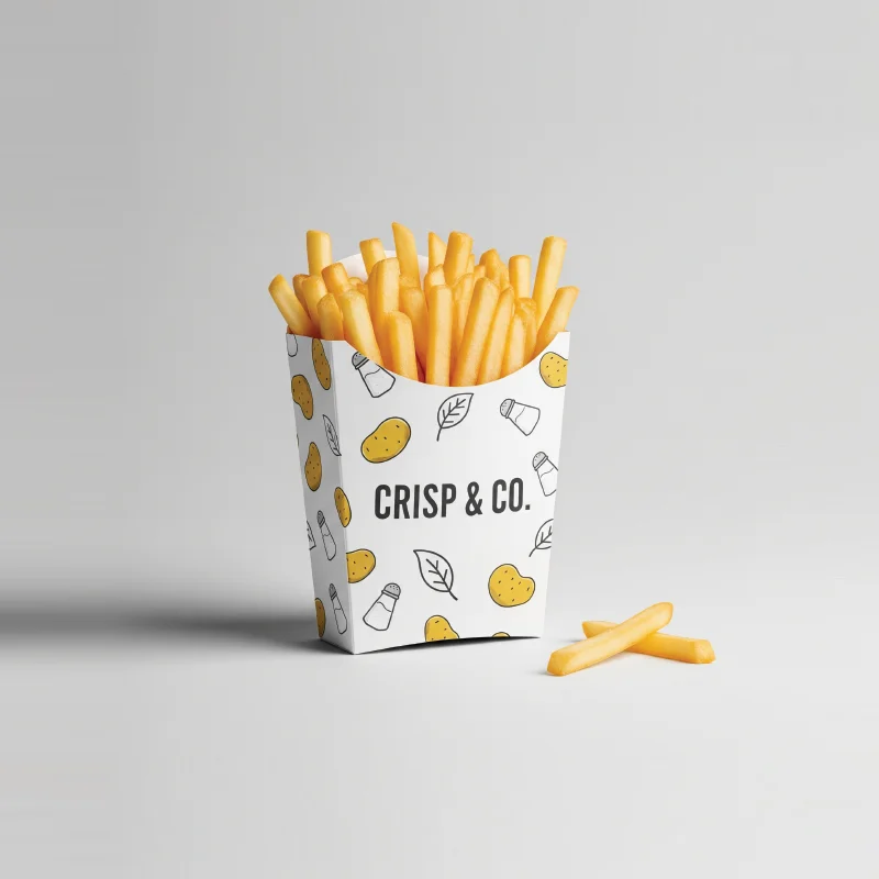 Custom French Fries Boxes